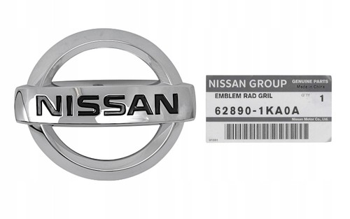 Emblème calandre nissan - emblème,