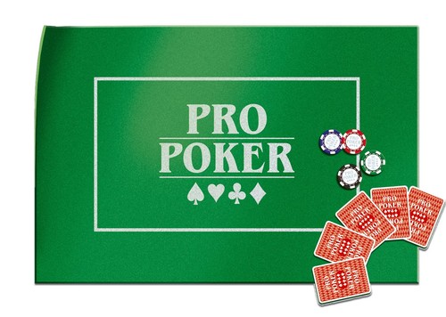 Pro poker table top green - pro,