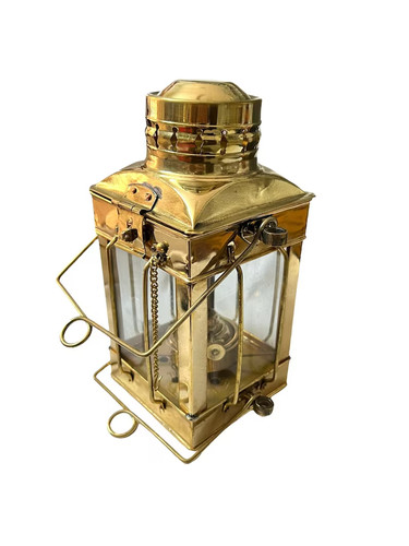 Lampe pétrole marine en - à,