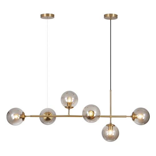 Lighting lustre doré moderne - lustre,