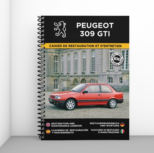 Peugeot 309 gti cahier de - peugeot,