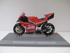 MOTO GP DUCATI GP19 2019 DOVIZIOSO N° 04 par COLLECTION ALTAYA 1/18