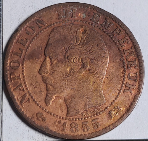 Centimes 1855 ancre - 1855,