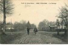 AISNE drill bit of COUCY BASS ROUND D'ORLEANS le passage