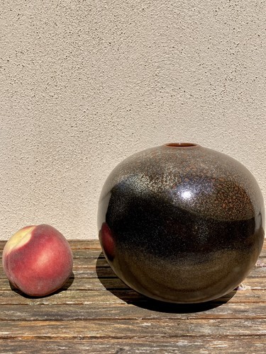 Yvon douget vase boule - le,