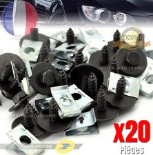 x20 Pcs Vis Fixation Pare-Choc Pare-Boue Plateau sous Moteur Compatible BMW-MINI