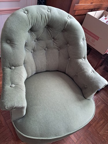 Fauteuil crapaud velours - fauteuil,
