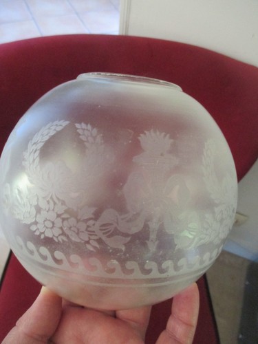 Globe verre grave pour - grave,