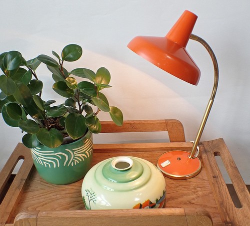 Lampe bureau vintage 1970 - de,