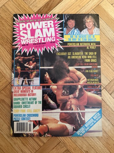 Power slam wrestling magazine - wrestling,