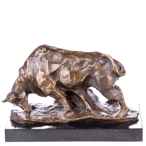 Sculpture taureau moderne en - sculpture,