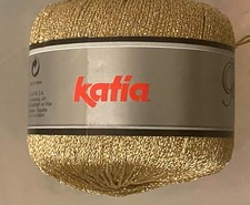 Katia Gatsby Gold Viscose Yarn  - Color Gold 45