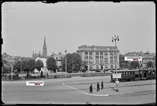 Mulhouse tramway, Plaque verre