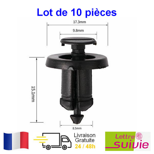 10x clips agrafe fixation - agrafe,
