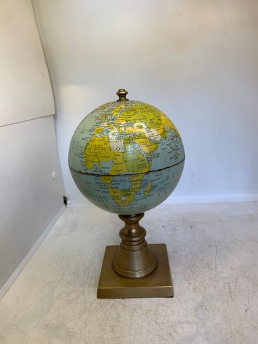 Ancien globe terrestre tole - ancien,