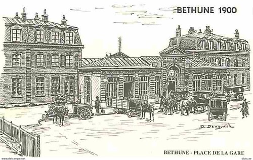 Carte postale béthune - carte,