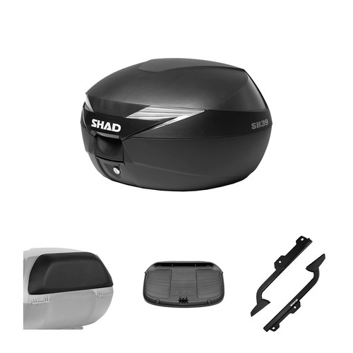 Set coffre shad sh39 noir - set,