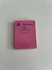 CARTE MEMOIRE PS2 ROSE