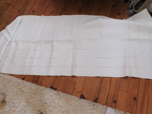 Ancien drap fil jour - en,