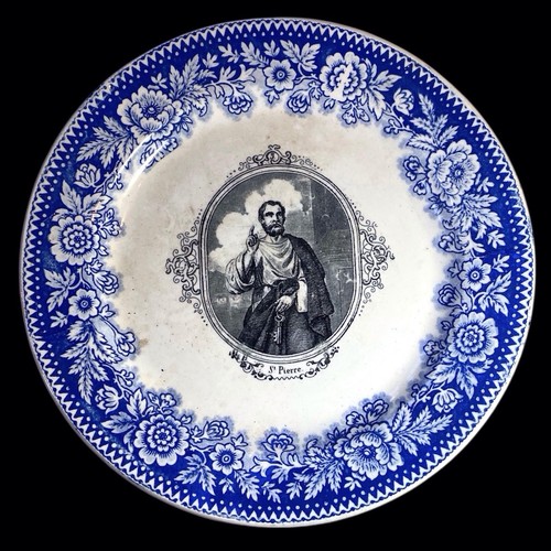 Ancienne assiette boch - ancienne,