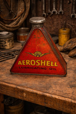 bidon huile shell. Rare.