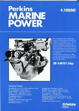 Perkins Marine Power 4.108(M) brochure
