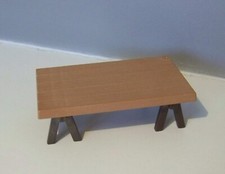 PLAYMOBIL (J295) 1900 ERA - brown table with braces animal seller 5344
