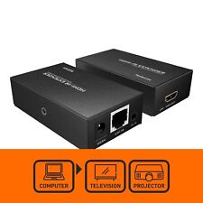ANTSIG 50m HDMI Extender Cat6 / Cat5e (AP695) 1080p Full HD ~ Inc 2 USB Cables
