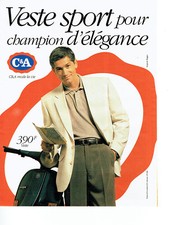 Advertising 068 1995 C&A Ready To Wear Mens Sports Jacket