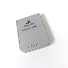 Carte Memoire Memory Card Sony Playstation PS1 Officiel SCPH-1020 Grey Jap 6