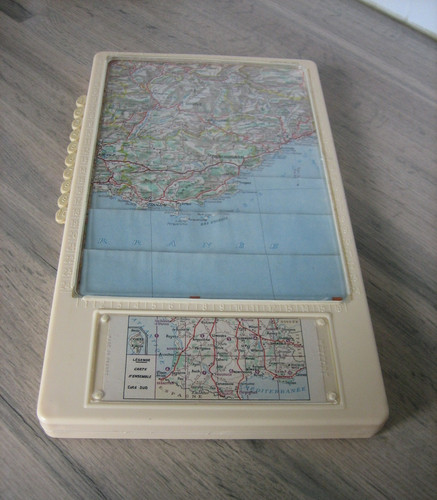 Ancienne carte routière - carte,