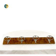 Porte manteau mural vintage patère Art déco ancien années 30 portemanteaux