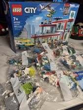 LEGO CITY: Hospital (60330) Sealed Contents w/Instructions - missing helicopter