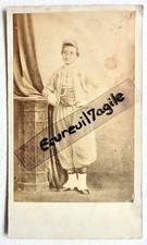 CDV photo jeune zouave nommé