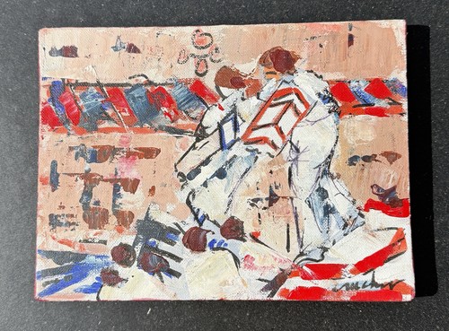 Tableau peinture huile sur - huile,
