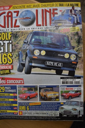 Gazoline 201 2013 - n°201, vw