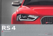 Catalogue Brochure Audi RS4