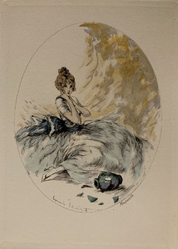 Louis icart gravure originale - louis,