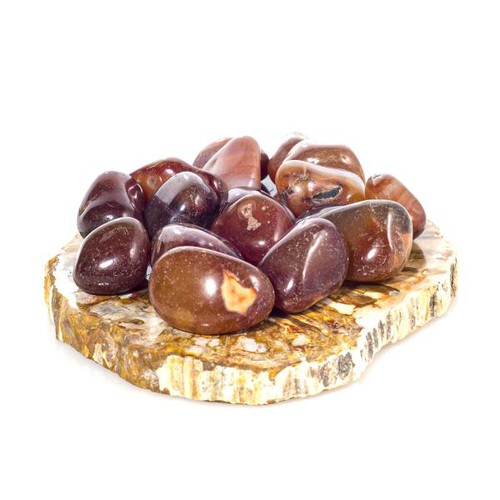 Pierre roulée agate rouge - agate,
