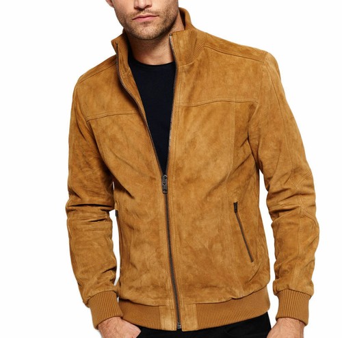 Blouson bomber veste cuir - veste, en