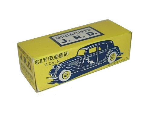 Jrd boite 112 - citroen, traction