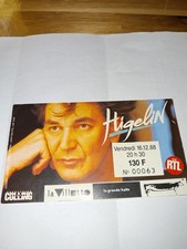 Ticket De Concert Higelin La