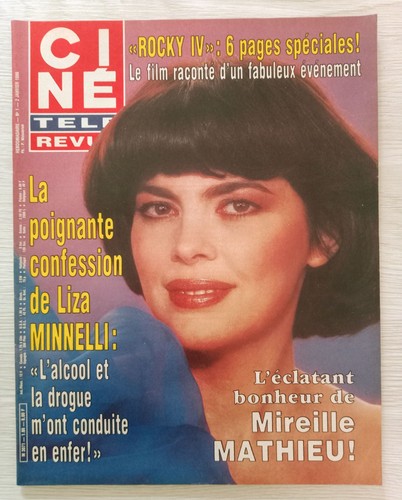 Ciné télé revue mireille - télé,