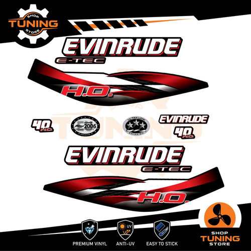 Kit autocollants pour moteur - d'autocollants,