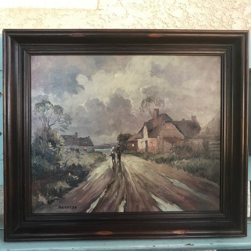 Huile sur toile