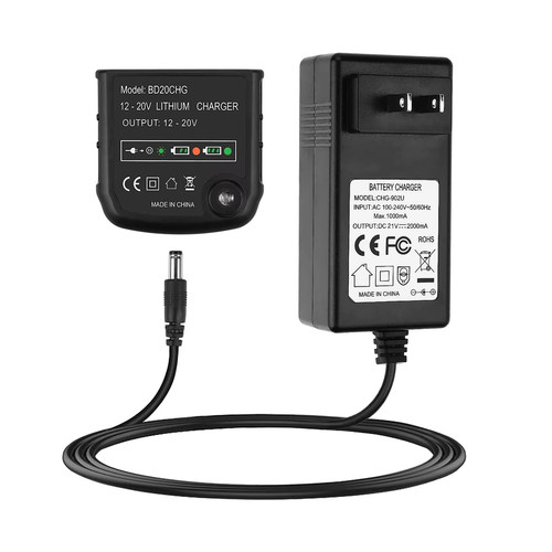 Chargeur rapide 20v - rapide, black