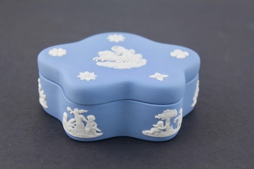 Wedgwood jasperware trinket - jasperware,