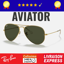 Ray-Ban Aviator 58-14 Doré