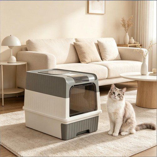 Compact cat litter - compact, box,fully
