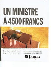 Advertising 088 1985 Office Furniture Minister Burac Melody